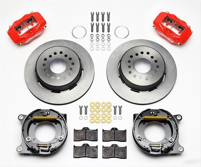 Wilwood Disc Brakes Wilwood Forged Dynalite Rear Parking Brake Kits 140-11828-R Autofit