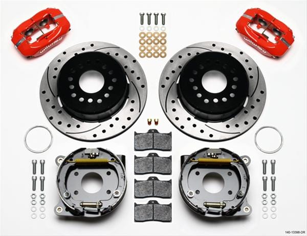 Wilwood Disc Brakes Wilwood Forged Dynalite Rear Parking Brake Kits 140-13398-DR Autofit