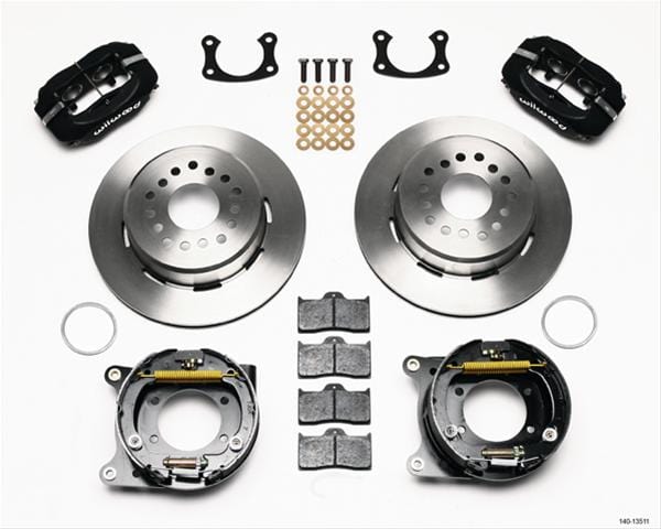 Wilwood Disc Brakes Wilwood Forged Dynalite Rear Parking Brake Kits 140-13511 Autofit
