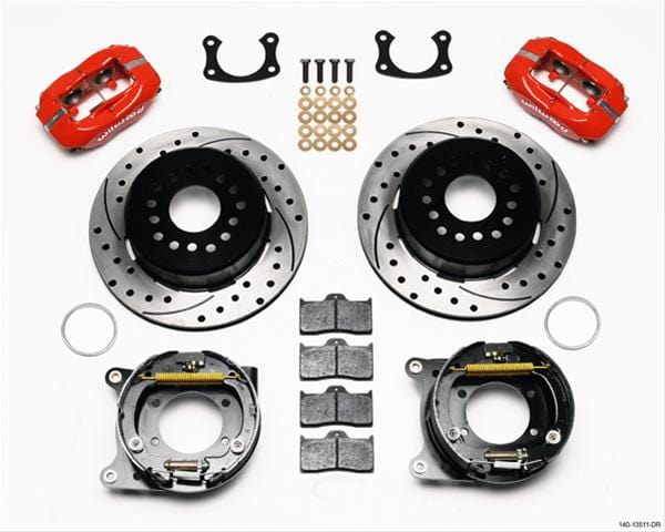Wilwood Disc Brakes Wilwood Forged Dynalite Rear Parking Brake Kits 140-13511-DR Autofit