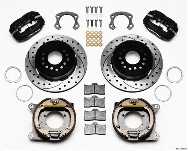 Wilwood Disc Brakes Wilwood Forged Dynalite Rear Parking Brake Kits 140-13719-D Autofit