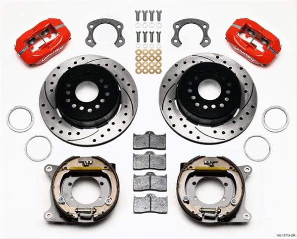 Wilwood Disc Brakes Wilwood Forged Dynalite Rear Parking Brake Kits 140-13719-DR Autofit