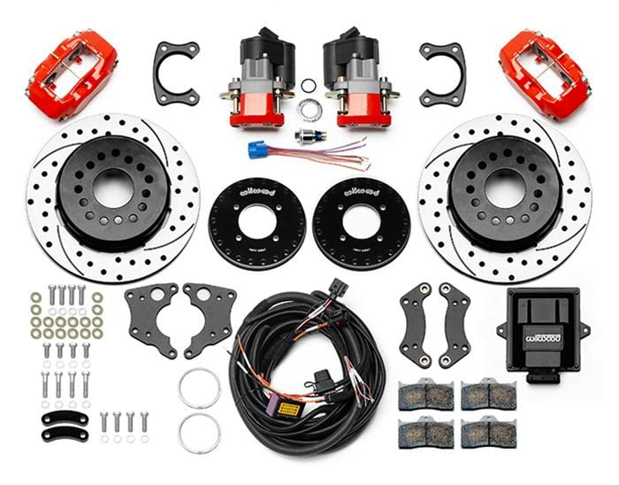 Wilwood Disc Brakes Wilwood Forged Dynalite Rear Parking Brake Kits 140-16164-DR Autofit