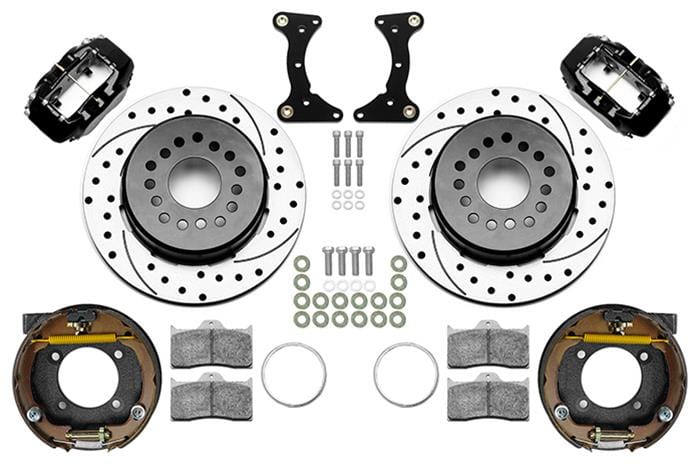 Wilwood Disc Brakes Wilwood Forged Dynalite Rear Parking Brake Kits 140-16407-D Autofit