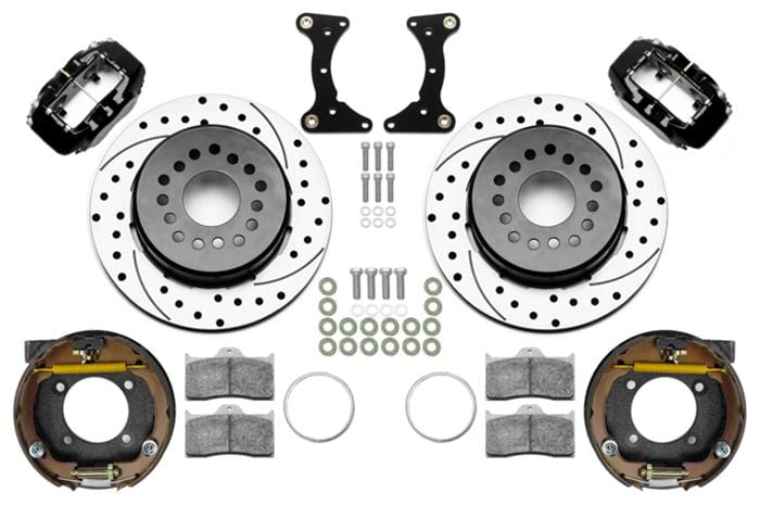 Wilwood Disc Brakes Wilwood Forged Dynalite Rear Parking Brake Kits 140-16989-D Autofit
