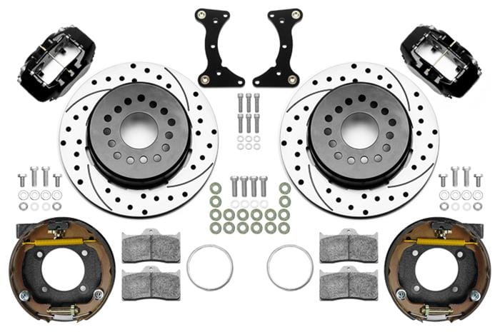 Wilwood Disc Brakes Wilwood Forged Dynalite Rear Parking Brake Kits 140-17121-D Autofit