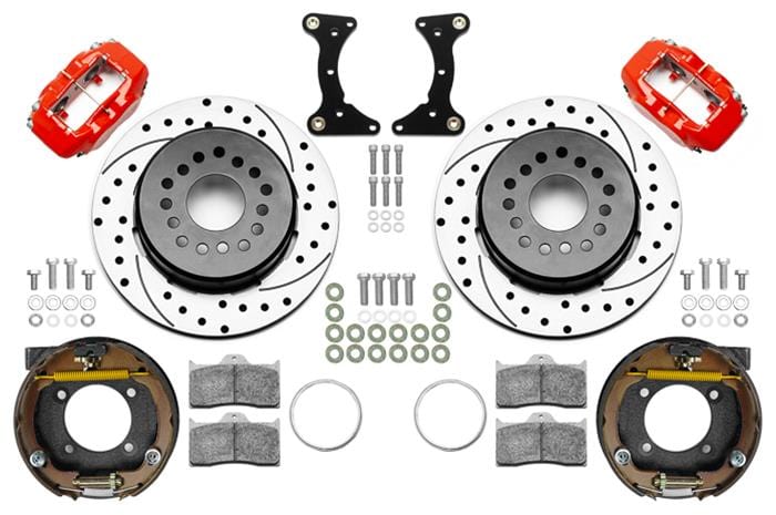Wilwood Disc Brakes Wilwood Forged Dynalite Rear Parking Brake Kits 140-17121-DR Autofit