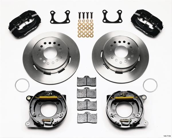Wilwood Disc Brakes Wilwood Forged Dynalite Rear Parking Brake Kits 140-7139 Autofit