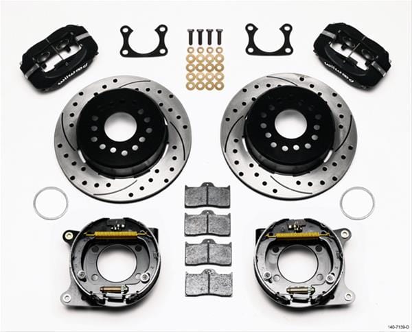 Wilwood Disc Brakes Wilwood Forged Dynalite Rear Parking Brake Kits 140-7139-D Autofit