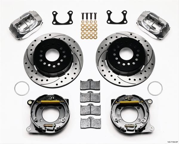 Wilwood Disc Brakes Wilwood Forged Dynalite Rear Parking Brake Kits 140-7139-DP Autofit