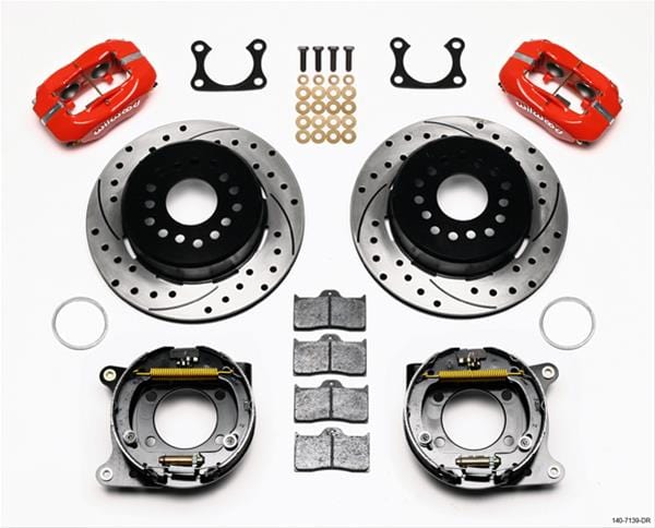 Wilwood Disc Brakes Wilwood Forged Dynalite Rear Parking Brake Kits 140-7139-DR Autofit