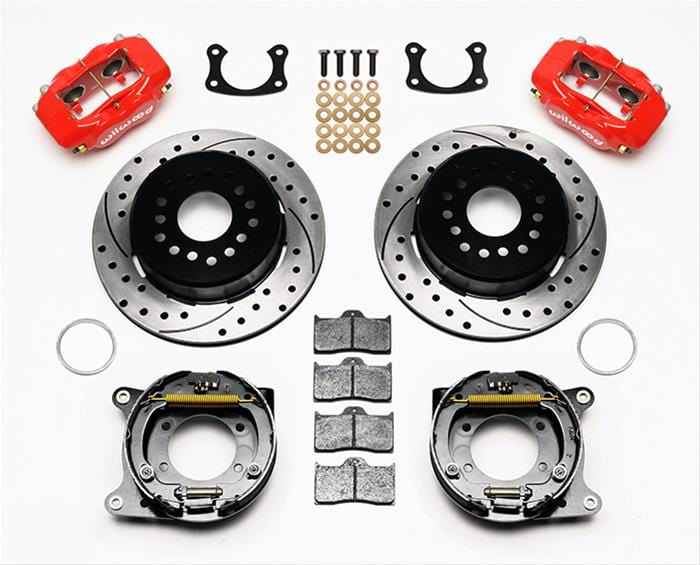 Wilwood Disc Brakes Wilwood Forged Dynalite Rear Parking Brake Kits 140-7140-DR Autofit