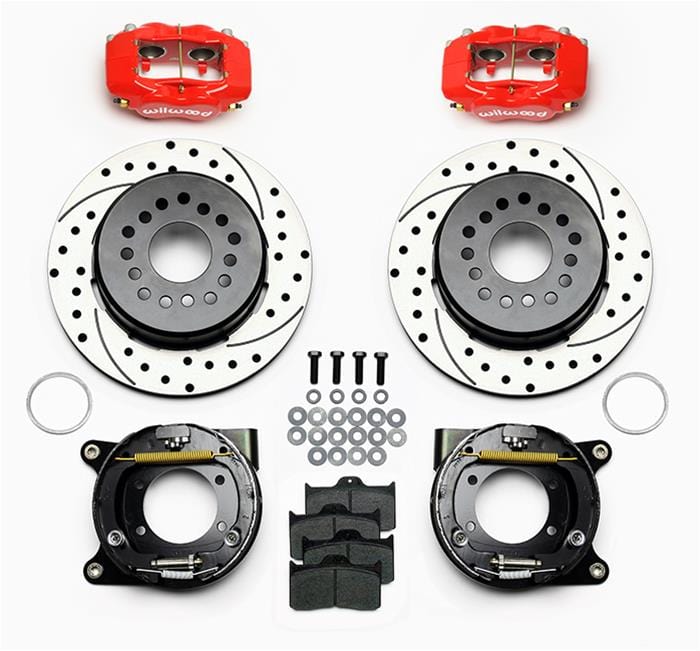 Wilwood Disc Brakes Wilwood Forged Dynalite Rear Parking Brake Kits 140-7141-DR Autofit