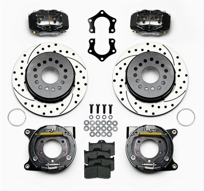 Wilwood Disc Brakes Wilwood Forged Dynalite Rear Parking Brake Kits 140-7144-D Autofit