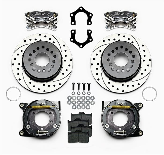 Wilwood Disc Brakes Wilwood Forged Dynalite Rear Parking Brake Kits 140-7144-DP Autofit