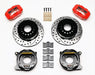 Wilwood Disc Brakes Wilwood Forged Dynalite Rear Parking Brake Kits 140-7148-DR Autofit