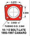 Wilwood Disc Brakes Wilwood Forged Dynalite Rear Parking Brake Kits 140-7148-R Autofit