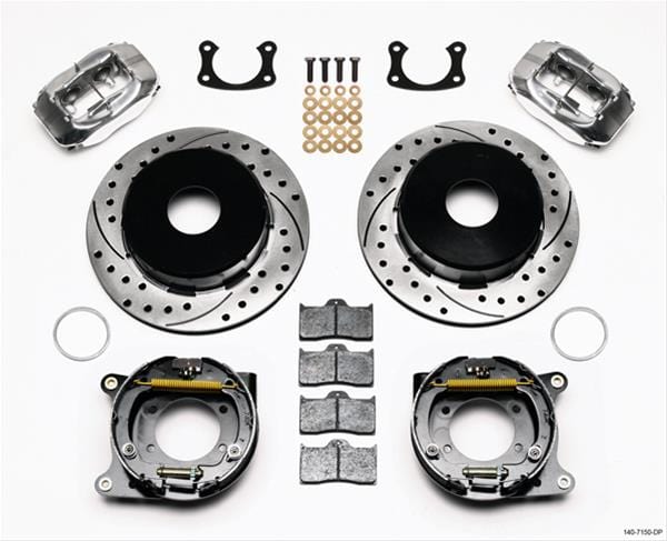 Wilwood Disc Brakes Wilwood Forged Dynalite Rear Parking Brake Kits 140-7150-DP Autofit