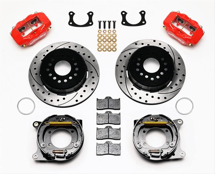 Wilwood Disc Brakes Wilwood Forged Dynalite Rear Parking Brake Kits 140-7582-DR Autofit