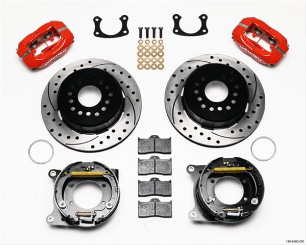 Wilwood Disc Brakes Wilwood Forged Dynalite Rear Parking Brake Kits 140-9560-DR Autofit