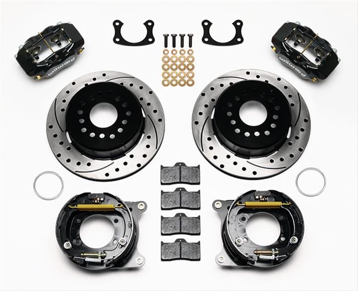 Wilwood Disc Brakes Wilwood Forged Dynalite Rear Parking Brake Kits 140-9791-D Autofit