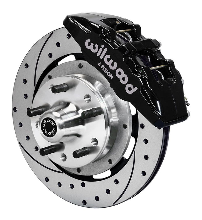 Wilwood Disc Brakes Wilwood Forged DynaPro 6 Big Brake Front Brake Kits 140-10510-D Autofit