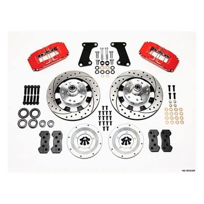 Wilwood Disc Brakes Wilwood Forged DynaPro 6 Big Brake Front Brake Kits 140-10510-DR Autofit