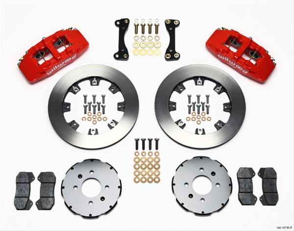 Wilwood Disc Brakes Wilwood Forged DynaPro 6 Big Brake Front Brake Kits 140-10736-R Autofit