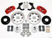 Wilwood Disc Brakes Wilwood Forged DynaPro 6 Big Brake Front Brake Kits 140-10737-R Autofit