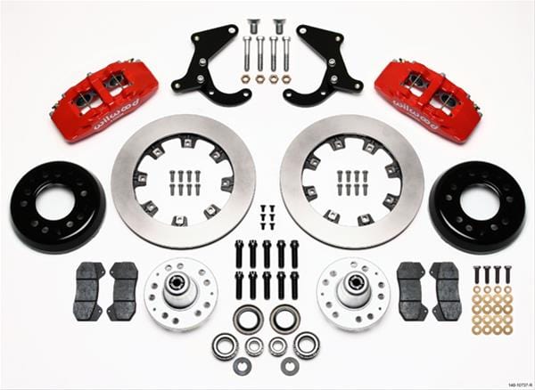 Wilwood Disc Brakes Wilwood Forged DynaPro 6 Big Brake Front Brake Kits 140-10737-R Autofit