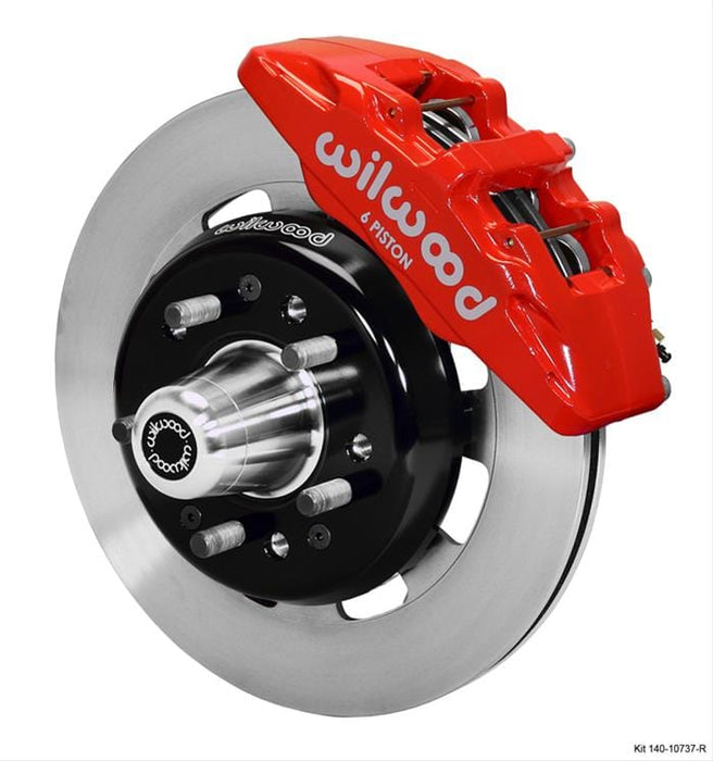 Wilwood Disc Brakes Wilwood Forged DynaPro 6 Big Brake Front Brake Kits 140-10737-R Autofit