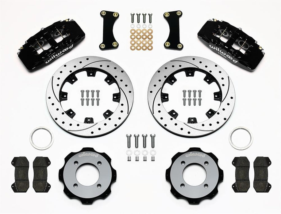 Wilwood Disc Brakes Wilwood Forged DynaPro 6 Big Brake Front Brake Kits 140-11899-D Autofit