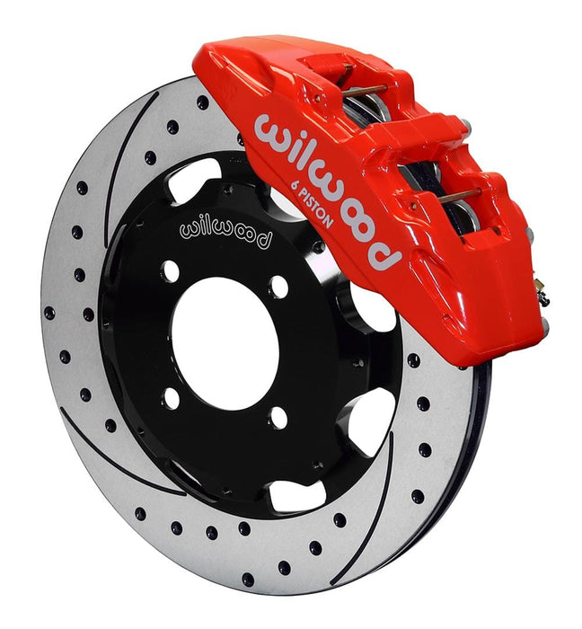 Wilwood Disc Brakes Wilwood Forged DynaPro 6 Big Brake Front Brake Kits 140-11899-DR Autofit