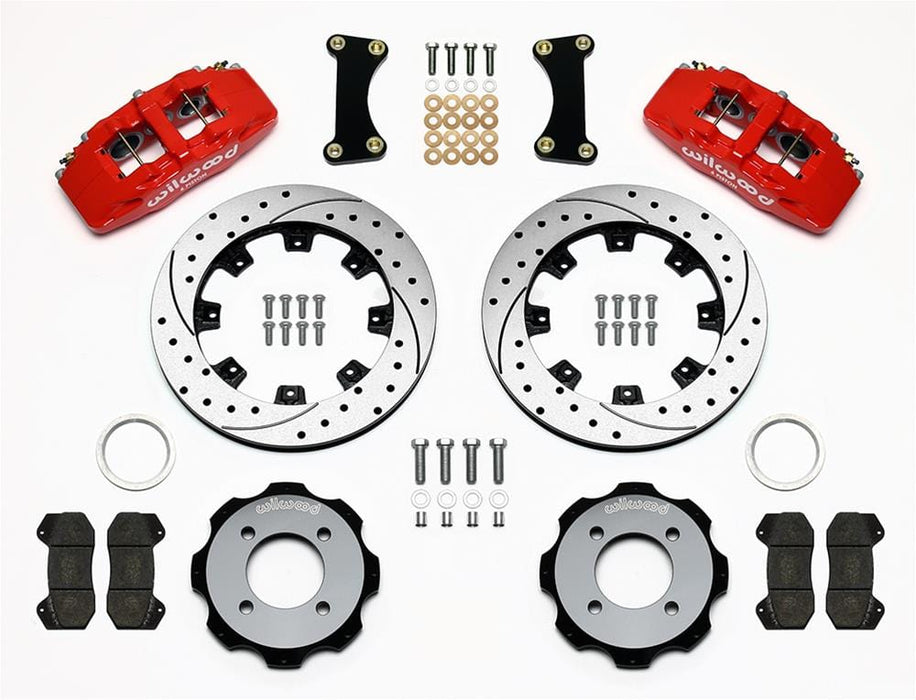 Wilwood Disc Brakes Wilwood Forged DynaPro 6 Big Brake Front Brake Kits 140-11899-DR Autofit