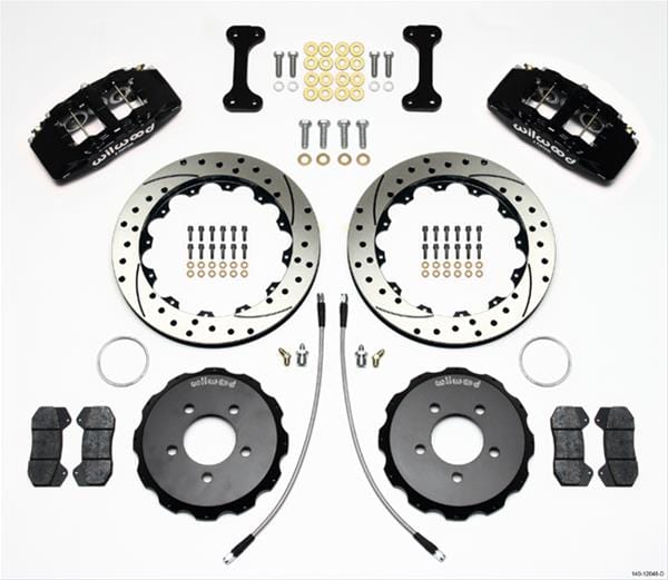 Wilwood Disc Brakes Wilwood Forged DynaPro 6 Big Brake Front Brake Kits 140-12048-D Autofit