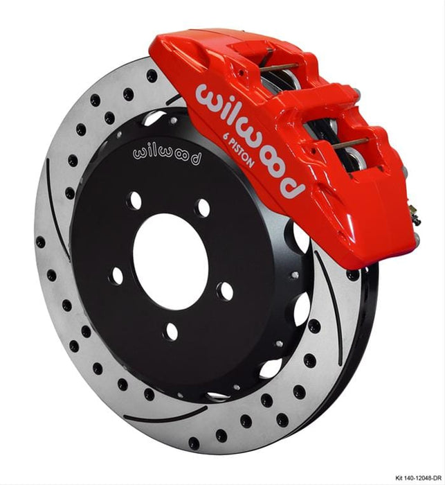 Wilwood Disc Brakes Wilwood Forged DynaPro 6 Big Brake Front Brake Kits 140-12048-DR Autofit