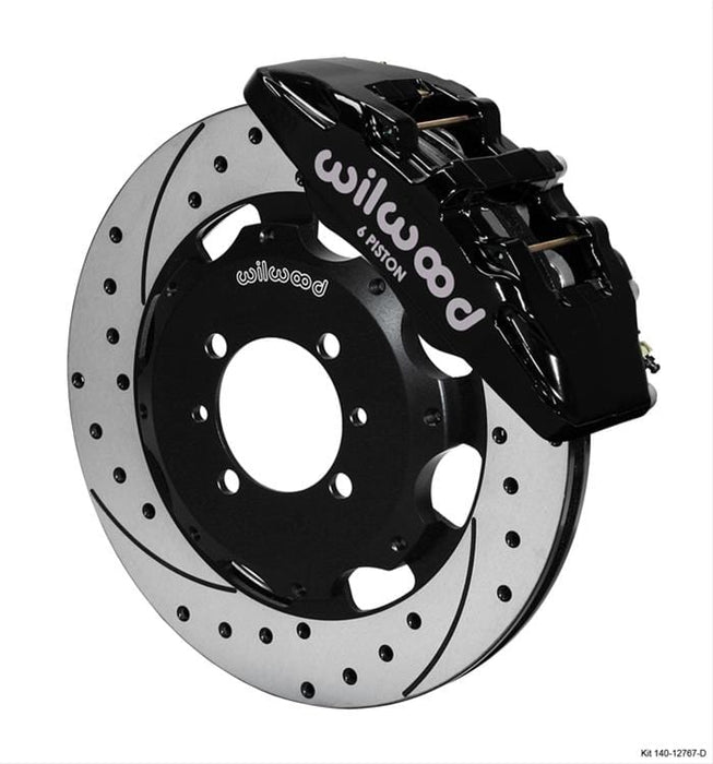 Wilwood Disc Brakes Wilwood Forged DynaPro 6 Big Brake Front Brake Kits 140-12767-D Autofit