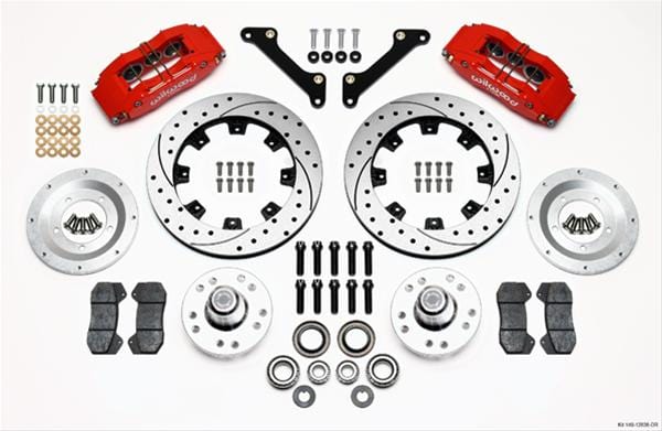 Wilwood Disc Brakes Wilwood Forged DynaPro 6 Big Brake Front Brake Kits 140-12836-DR Autofit