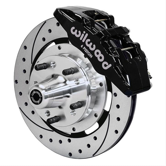 Wilwood Disc Brakes Wilwood Forged DynaPro 6 Big Brake Front Brake Kits 140-12837-D Autofit