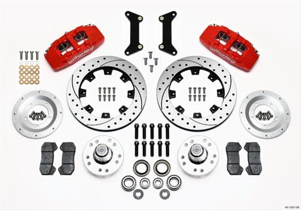 Wilwood Disc Brakes Wilwood Forged DynaPro 6 Big Brake Front Brake Kits 140-12837-DR Autofit