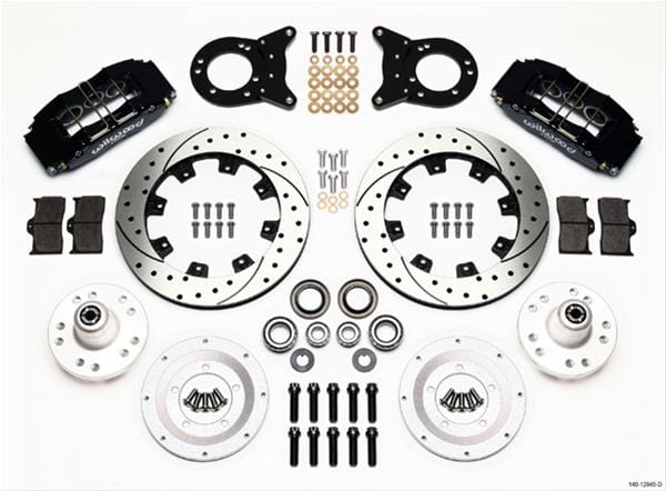 Wilwood Disc Brakes Wilwood Forged DynaPro 6 Big Brake Front Brake Kits 140-12945-D Autofit