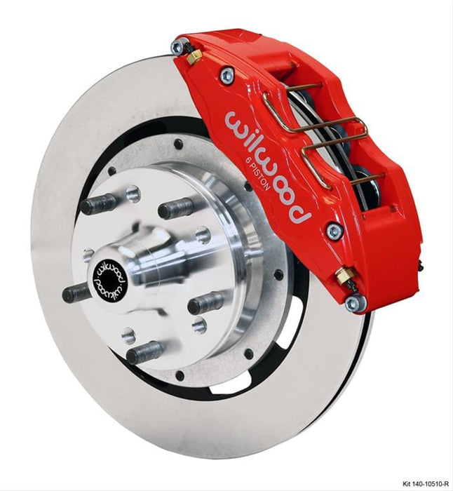 Wilwood Disc Brakes Wilwood Forged DynaPro 6 Big Brake Front Brake Kits 140-12945-R Autofit