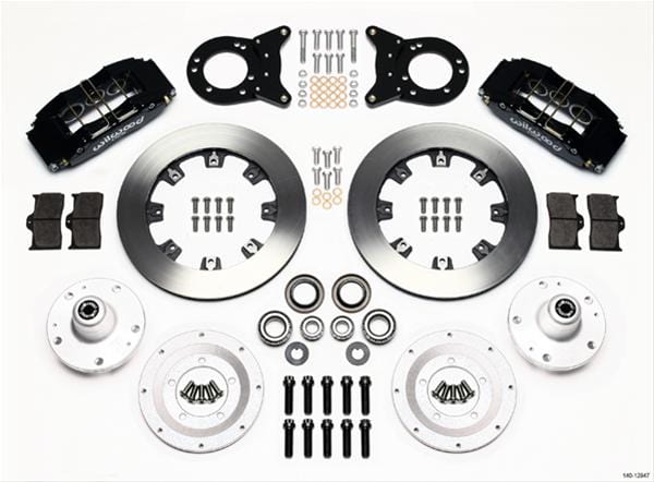 Wilwood Disc Brakes Wilwood Forged DynaPro 6 Big Brake Front Brake Kits 140-12947 Autofit