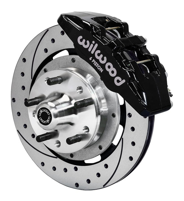Wilwood Disc Brakes Wilwood Forged DynaPro 6 Big Brake Front Brake Kits 140-12947-D Autofit