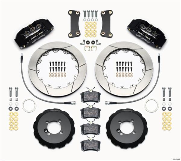 Wilwood Disc Brakes Wilwood Forged DynaPro 6 Big Brake Front Brake Kits 140-13062 Autofit
