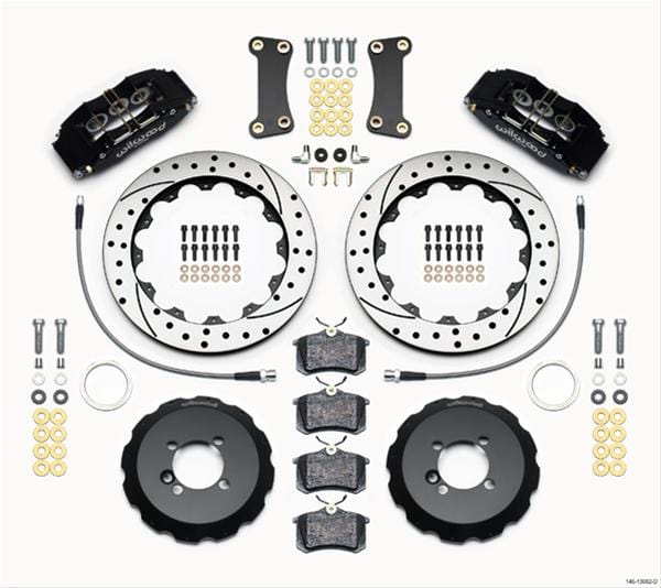 Wilwood Disc Brakes Wilwood Forged DynaPro 6 Big Brake Front Brake Kits 140-13062-D Autofit