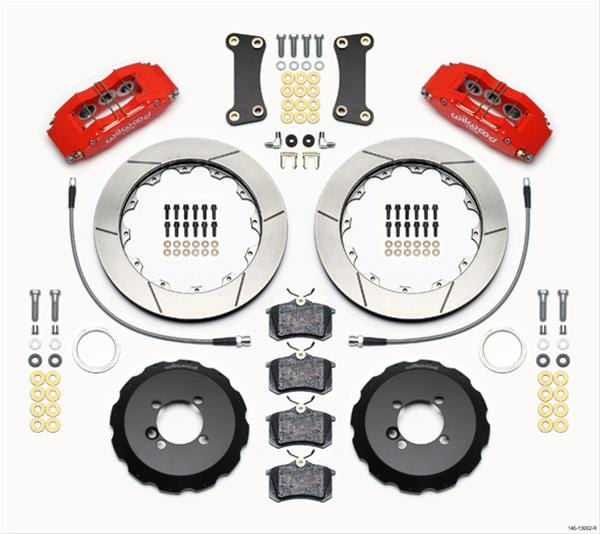 Wilwood Disc Brakes Wilwood Forged DynaPro 6 Big Brake Front Brake Kits 140-13062-R Autofit