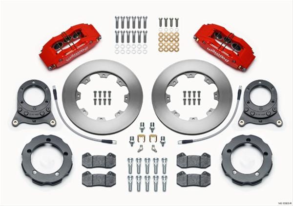 Wilwood Disc Brakes Wilwood Forged DynaPro 6 Big Brake Front Brake Kits 140-13303-R Autofit