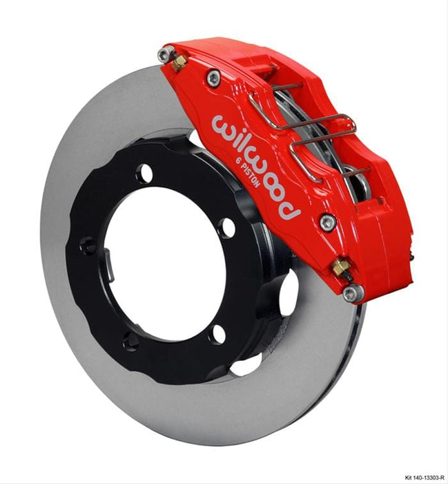 Wilwood Disc Brakes Wilwood Forged DynaPro 6 Big Brake Front Brake Kits 140-13303-R Autofit
