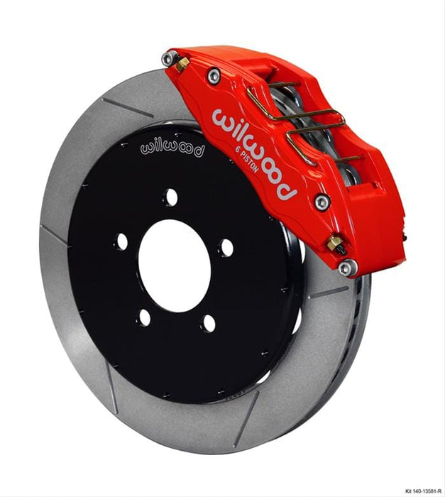 Wilwood Disc Brakes Wilwood Forged DynaPro 6 Big Brake Front Brake Kits 140-13581-R Autofit